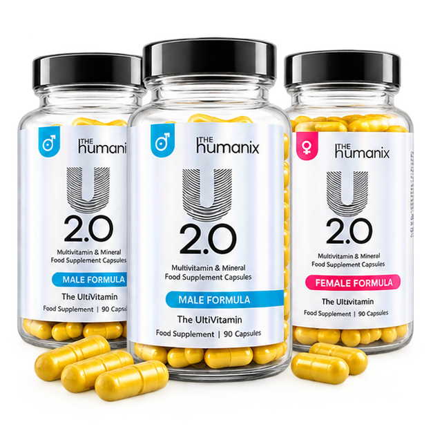 U 2.0 Male & Female Formula – 3 for 2