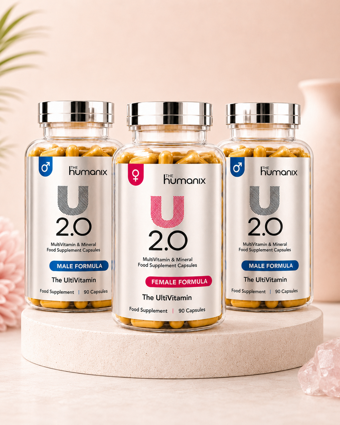 U 2.0 Male & Female Formula – 3 for 2